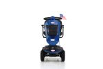 Outdoor compact mobility scooter with windshield ,300W Motor, Travel - Long Range Power Extended Battery with Cup holders & USB charger port,BLUE